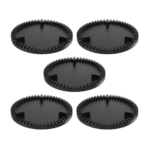 Kit 5 Espalha Chama de Fogão Queimador Simples Ferro 13cm