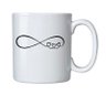 Caneca de Porcelana Infinito Tres Coracoes - 1