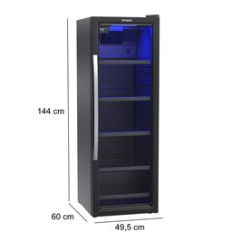 Refrigerador Expositor Venax Expvbl209 - 220v - Preto Fosco - Estilo e Praticidade - 2
