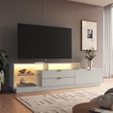 Ver imagem 1 de Rack para TV até 55 Polegadas 200cm com LED e 2 Gavetas Arenas