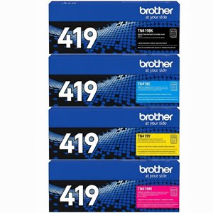 Kit Toner Tn-419 Tn419 L8900 L8610 L8360 Novo Original Lacrado!