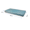 Colchão Solteiro Bello Box 88 Natal Espuma D23 Azul 14x88x188 - 2