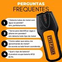Ver imagem 5 de Scanner Detector de Parede Profissional Detecta Fios Canos Metais Madeira LED Alarme Visual Sonoro