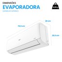 Ver imagem 4 de Ar Condicionado 12000 Btus Elgin Inverter Ii High Wall Eco com Wi-fi Integrado 220v
