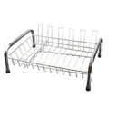 Ver imagem 3 de Escorredor de Pratos Baixo com Porta Copos Aço Cromado Plus - Aramig