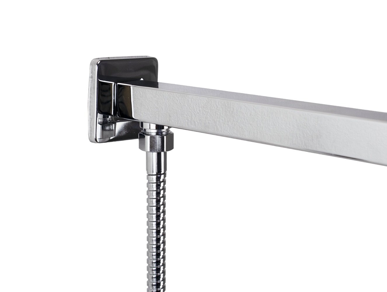 Ducha Chuveiro Inox 30 Cm C/ Desviador e Ducha Manual em Abs - 3
