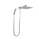 Ver imagem 2 de Ducha Chuveiro Inox 30 Cm C/ Desviador e Ducha Manual em Abs