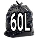 Ver imagem 1 de Saco de Lixo 50l Preto 100 Unidades Preto