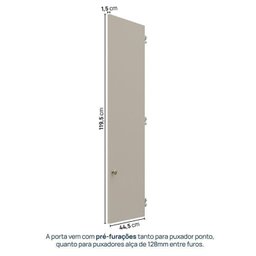 Guarda Roupa 13 Módulos 16 Portas 6 Gavetas Frame Cabecasa MadeiraMadeira   - 16