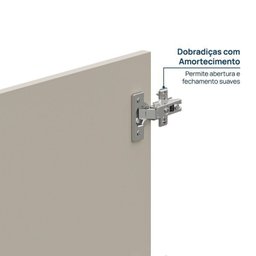 Guarda Roupa 13 Módulos 16 Portas 6 Gavetas Frame Cabecasa MadeiraMadeira   - 8