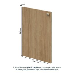 Guarda Roupa 13 Módulos 16 Portas 6 Gavetas Frame Cabecasa MadeiraMadeira   - 15