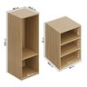 Guarda Roupa 13 Módulos 16 Portas 6 Gavetas Frame CabeCasa MadeiraMadeira - 9