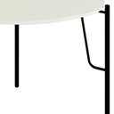 Ver imagem 5 de Mesa Lateral para Sala de Estar Baixa Pés Industrial Preto Alef I03 Luna - Lyam Decor
