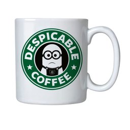 Caneca de Porcelana Despicable Coffee Minions - 1