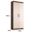 Ver imagem 5 de Armario de Lavanderia Miriam 2 Portas 185cm