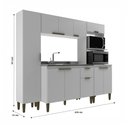 Ver imagem 4 de Cozinha Completa Iara 10 Portas 1 Gaveta Branco - Jcarvalho