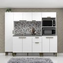 Ver imagem 1 de Cozinha Completa Iara 10 Portas 1 Gaveta Branco - Jcarvalho