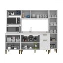 Ver imagem 3 de Cozinha Completa Iara 10 Portas 1 Gaveta Branco - Jcarvalho