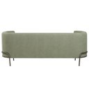 Ver imagem 7 de Sofá Luminne 3 Lugares 180cm Base Titânio Bouclé Verde Claro - Nexta Casa