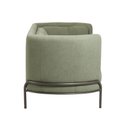 Ver imagem 6 de Sofá Luminne 3 Lugares 180cm Base Titânio Bouclé Verde Claro - Nexta Casa
