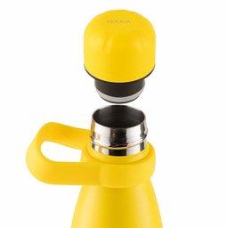 Garrafa Térmica Kouda Grey – 500ml – Amarela Classic - 3