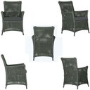 Ver imagem 2 de Poltronas Igapó Alumínio Pintura Preta Corda Náutica E11 Verde