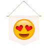 Flamula Emoji Apaixonado Olhos de Coração - 1