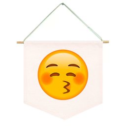 Flamula Emoji Beijo Envergonhado - 1