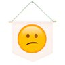 Flamula Emoji Chateado Triste - 1