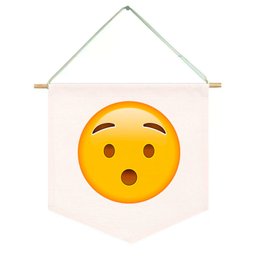 Flamula Emoji Surpreso Boca Redonda - 1