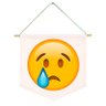 Flamula Emoji Triste Chorando - 1