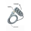 Ver imagem 5 de Extensão Elétrica Tripolar Cor Branca 2 Metros