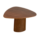 Ver imagem 1 de Mesa de Jantar Orgânica 110x115cm Tampo Pau Ferro Base Pau Ferro Pau Ferro Personal Art Design