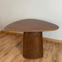 Ver imagem 3 de Mesa de Jantar Orgânica 110x115cm Tampo Pau Ferro Base Pau Ferro Pau Ferro Personal Art Design