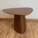 Ver imagem 4 de Mesa de Jantar Orgânica 110x115cm Tampo Pau Ferro Base Pau Ferro Pau Ferro Personal Art Design