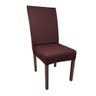 Kit 4 Capas de Cadeira Linha Clássica Jacquard - Bordô Escuro - 1