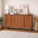 Ver imagem 2 de Buffet Aparador 4 Portas em Mdf Caixotin Imperium Cinamomo