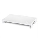 Ver imagem 2 de Apoio de Monitor de Mesa em 5 Cm - Aço - Branco
