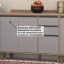 Ver imagem 6 de Cozinha Completa 5 Peças com Nicho para Micro-ondas e Tampo 280cm Isa Luciane Móveis