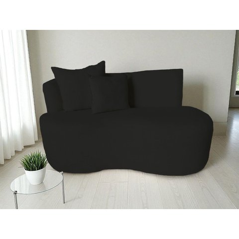 Namoradeira Yara 120cm em Bouclé com 2 Almofadas ? Conforto, Estilo e Elegância para Decorar Seu Amb
