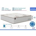 Ver imagem 3 de Cama Box com Baú Casal Corano White Molas Ensacadas Espuma Gel Branco Ortobom 138cm