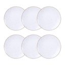Ver imagem 1 de Jogo de Pratos Sobremesa Rústico 6 Peças 21 Cm Porcelana Decorada Tramontina