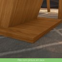 Ver imagem 7 de Mesa de Jantar Zuri Casa 812 160 cm com Tampo em MDF Retangular para 4 ou 6 Cadeiras