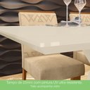 Ver imagem 4 de Mesa de Jantar com Tampo em MDF 160cm Zuri Casa 812
