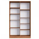 Ver imagem 3 de Armário Multiuso Riviera 4 Portas 8 Prateleiras Freijó/Oliva - Irm Móveis