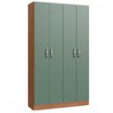 Ver imagem 2 de Armário Multiuso Riviera 4 Portas 8 Prateleiras Freijó/Oliva - Irm Móveis