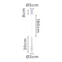 Ver imagem 4 de Lustre Pendente Nordecor Levy 2687 Branco Led Bivolt Branco 2687