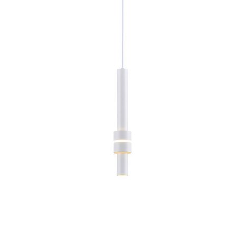 Lustre Pendente Nordecor Levy 2687 Branco Led Bivolt Branco 2687