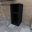 Ver imagem 1 de Mesa Lateral Preto Aparador de Sofa Escritorio Mesa Lateral Cama Mesa de Canto