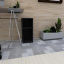 Ver imagem 3 de Mesa Lateral Preto Aparador de Sofa Escritorio Mesa Lateral Cama Mesa de Canto
